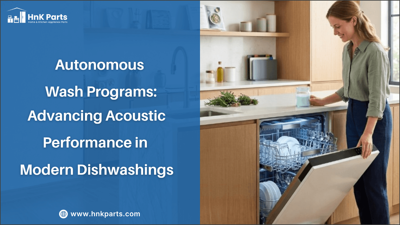 Autonomous Wash Programs: Advancing Acoustic Performance in Modern Dishwashing-HnK Parts