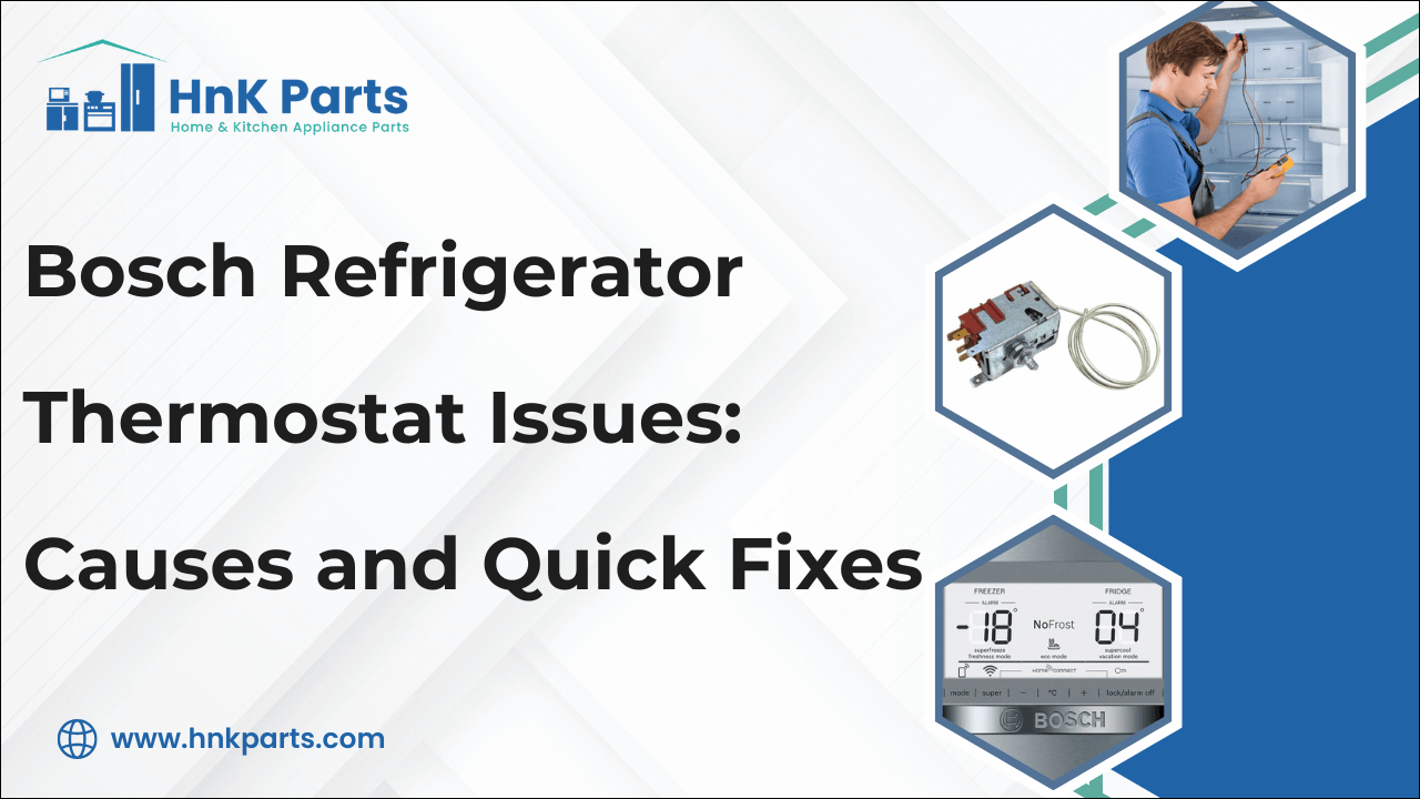 Bosch Refrigerator Thermostat Issues: Causes and Quick Fixes-HnKParts