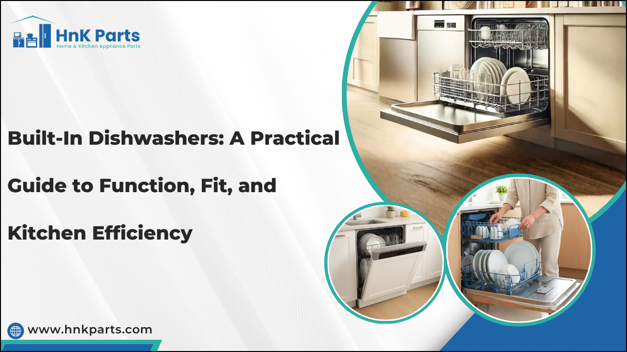 Built-In Dishwashers: A Practical Guide to Function, Fit, and Kitchen Efficiency-HnKParts