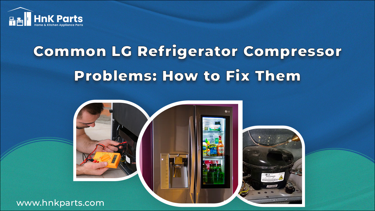 Common LG Refrigerator Compressor Problems: How to Fix Them_HnKParts