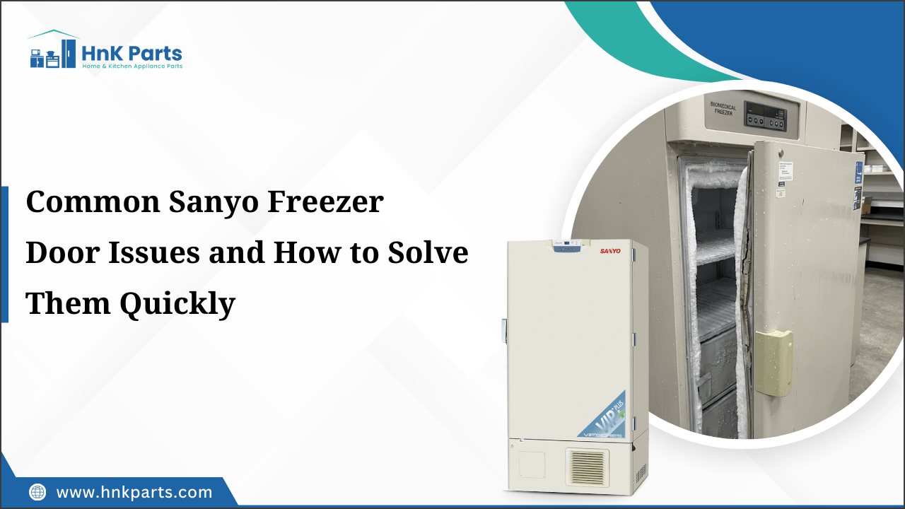 Common Sanyo Freezer Door Issues and How to Solve Them Quickly-HnK Parts