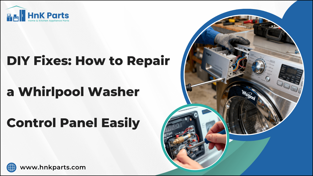 DIY Fixes: How to Repair a Whirlpool Washer Control Panel Easily_HnKParts