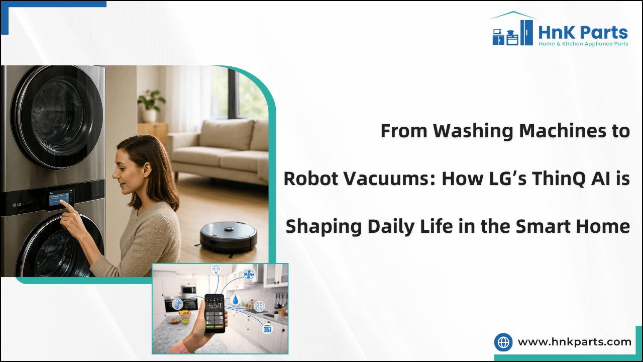 From Washing Machines to Robot Vacuums: How LG&rsquo;s ThinQ AI is Shaping Daily Life in the Smart Home-HnK Parts