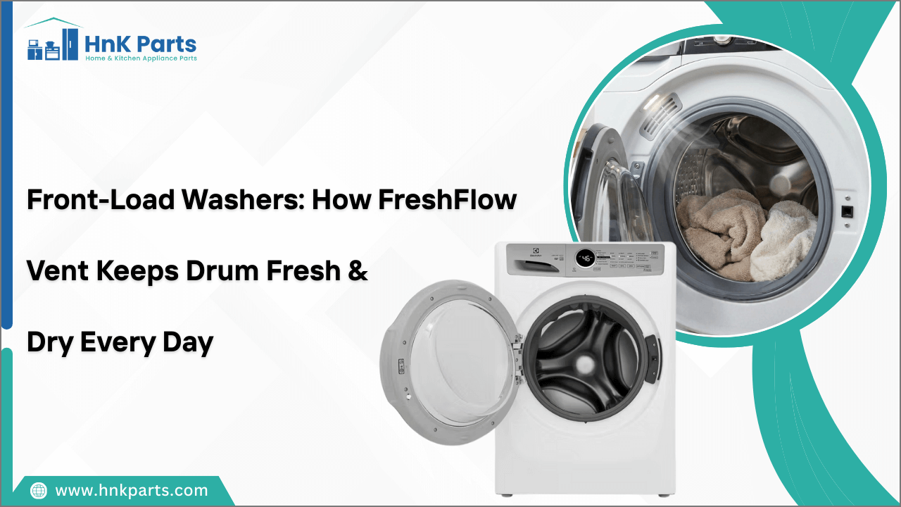 Front-Load Washers: How FreshFlow Vent Keeps Drum Fresh & Dry Every Day-HnKParts