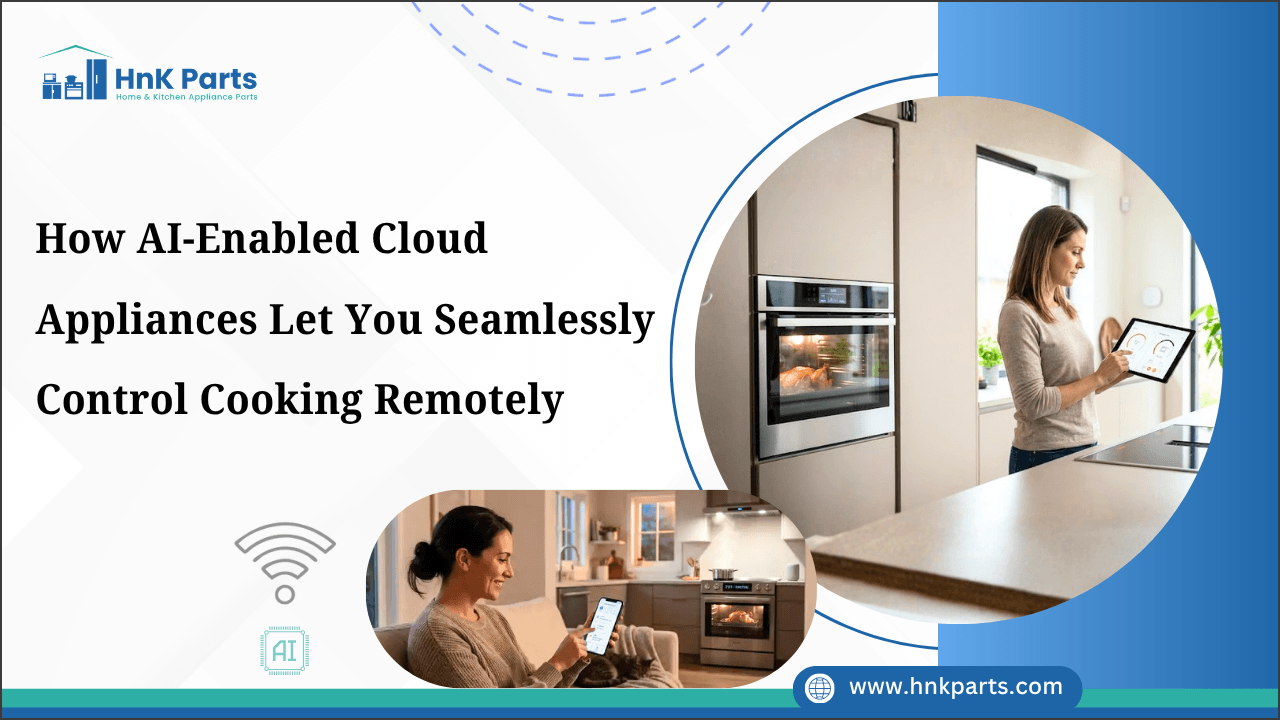 How AI-Enabled Cloud Appliances Let You Seamlessly Control Cooking Remotely-HnK Parts