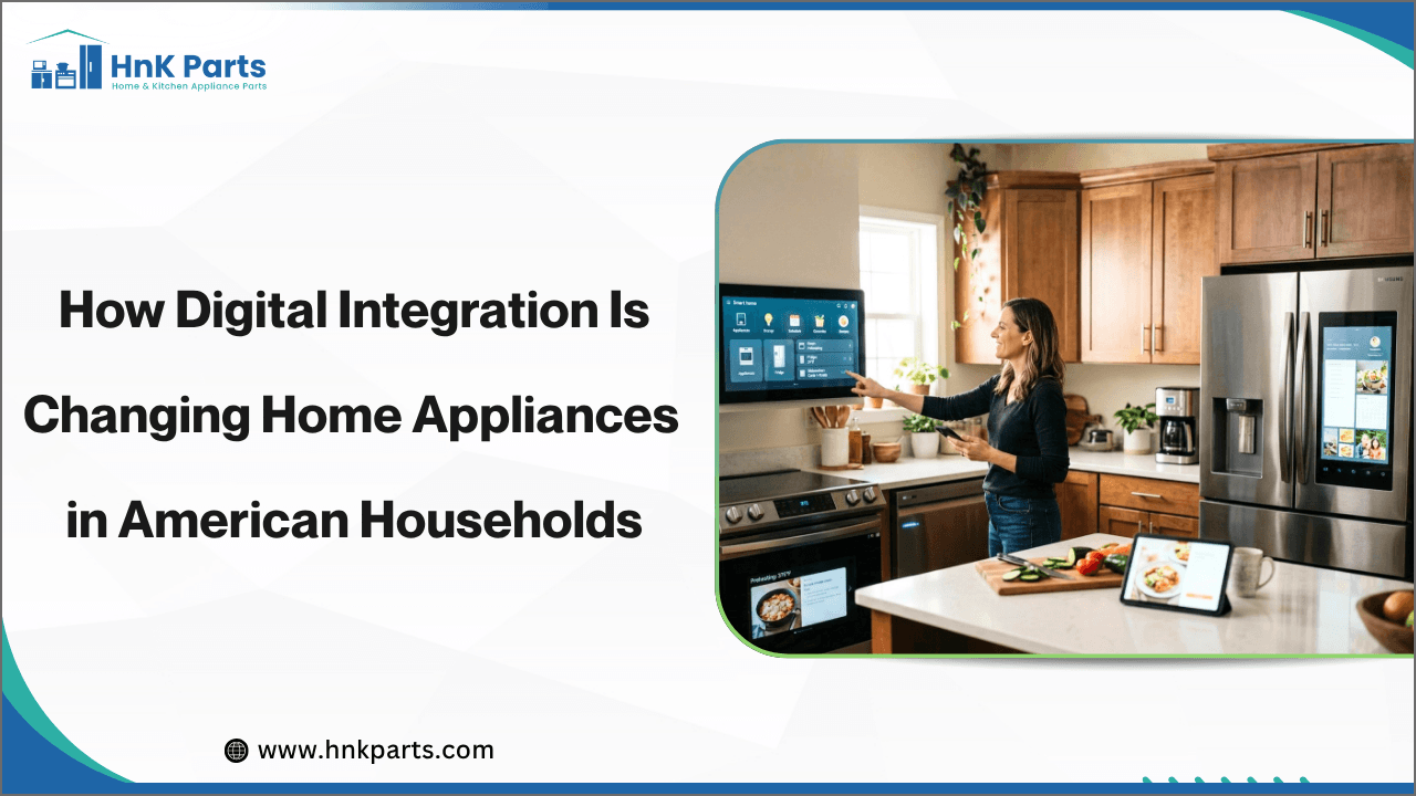 How Digital Integration Is Changing Home Appliances in American Households-HnK Parts