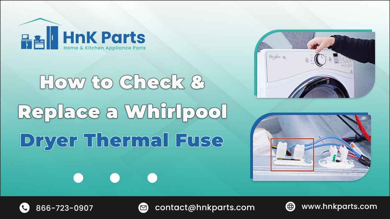 How to Replace a Whirlpool Dryer Thermal Fuse - DIY Guide