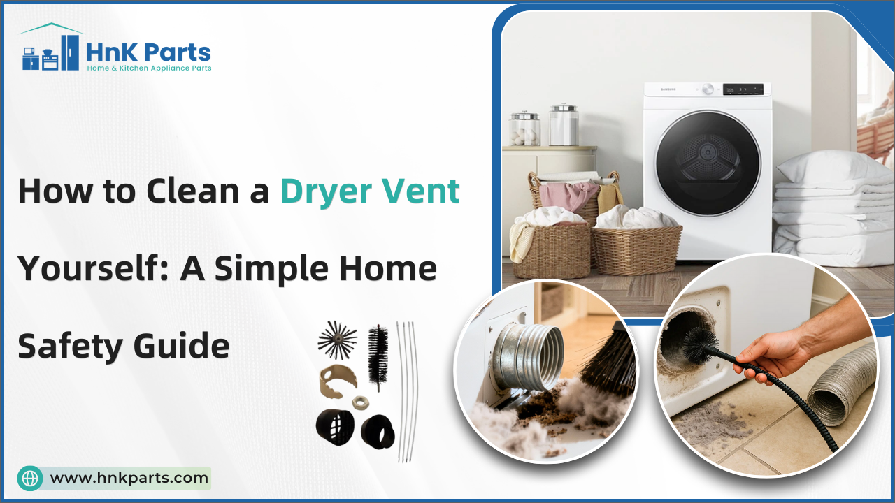 How to Clean a Dryer Vent Yourself: A Simple Home Safety Guide-HnK Parts