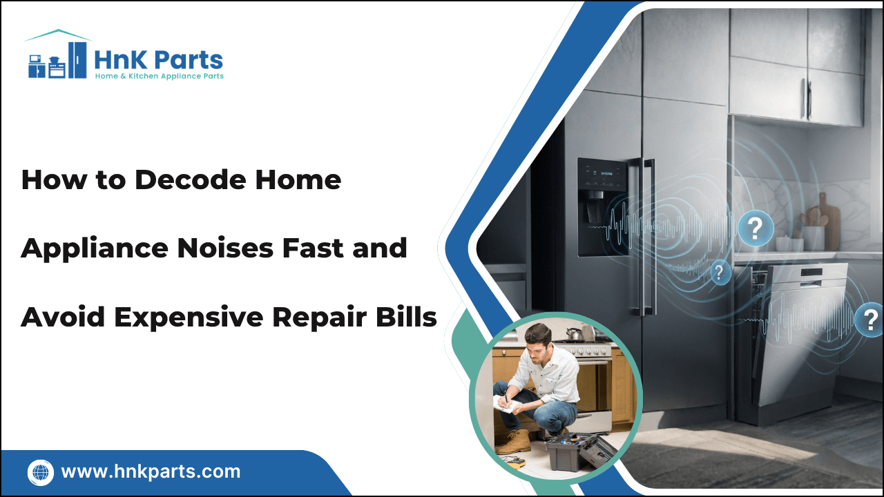 How to Decode Home Appliance Noises Fast and Avoid Expensive Repair Bills-HnKParts