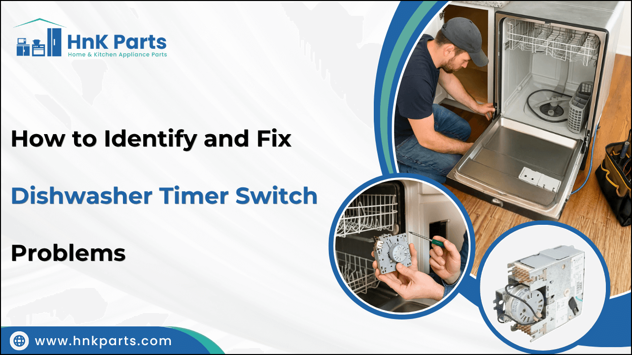 How to Identify and Fix Dishwasher Timer Switch Problems-HnK Parts