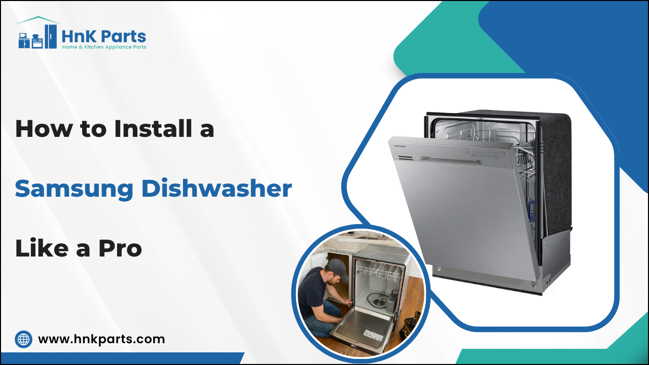 How to Install a Samsung Dishwasher Like a Pro_HnKParts
