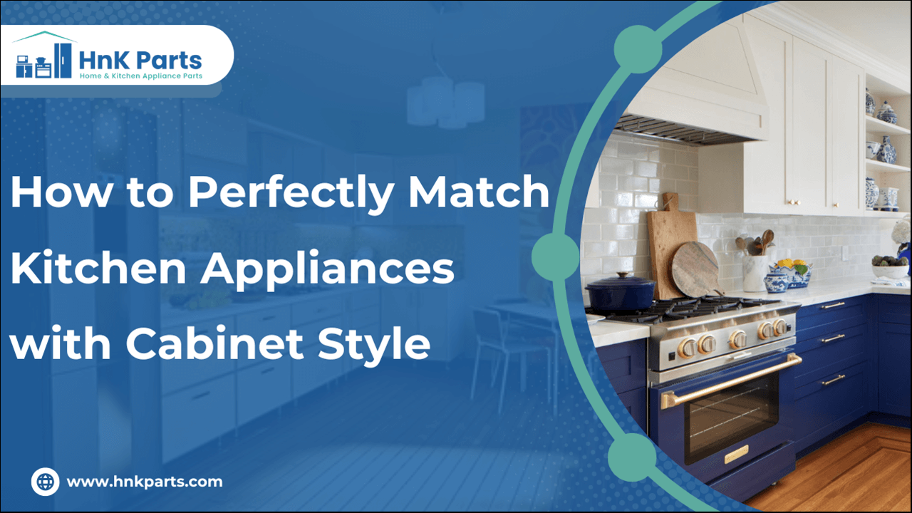 How to Perfectly Match Kitchen Appliances with Cabinet Style-HnKParts