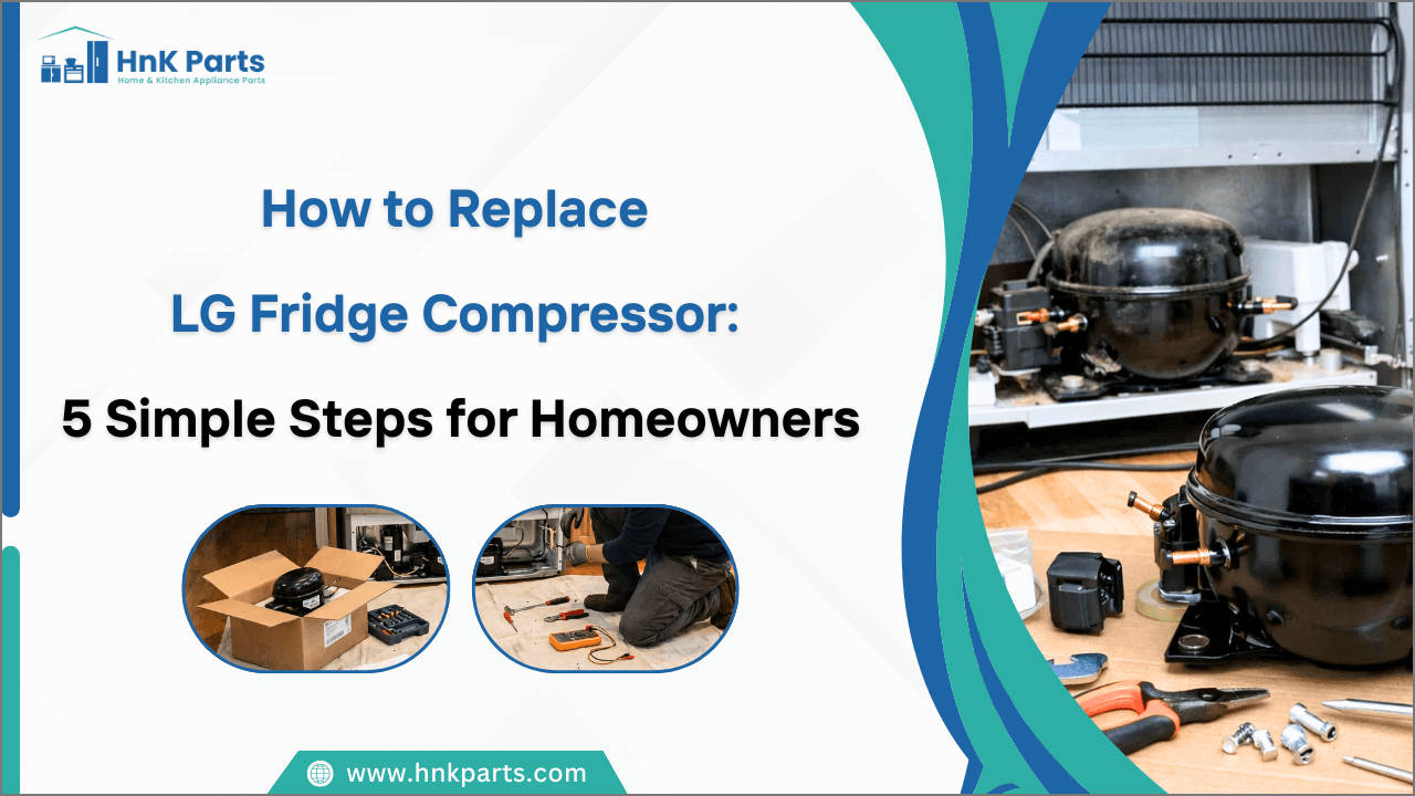 How to Replace LG Fridge Compressor: 5 Simple Steps for Homeowners-HnKParts
