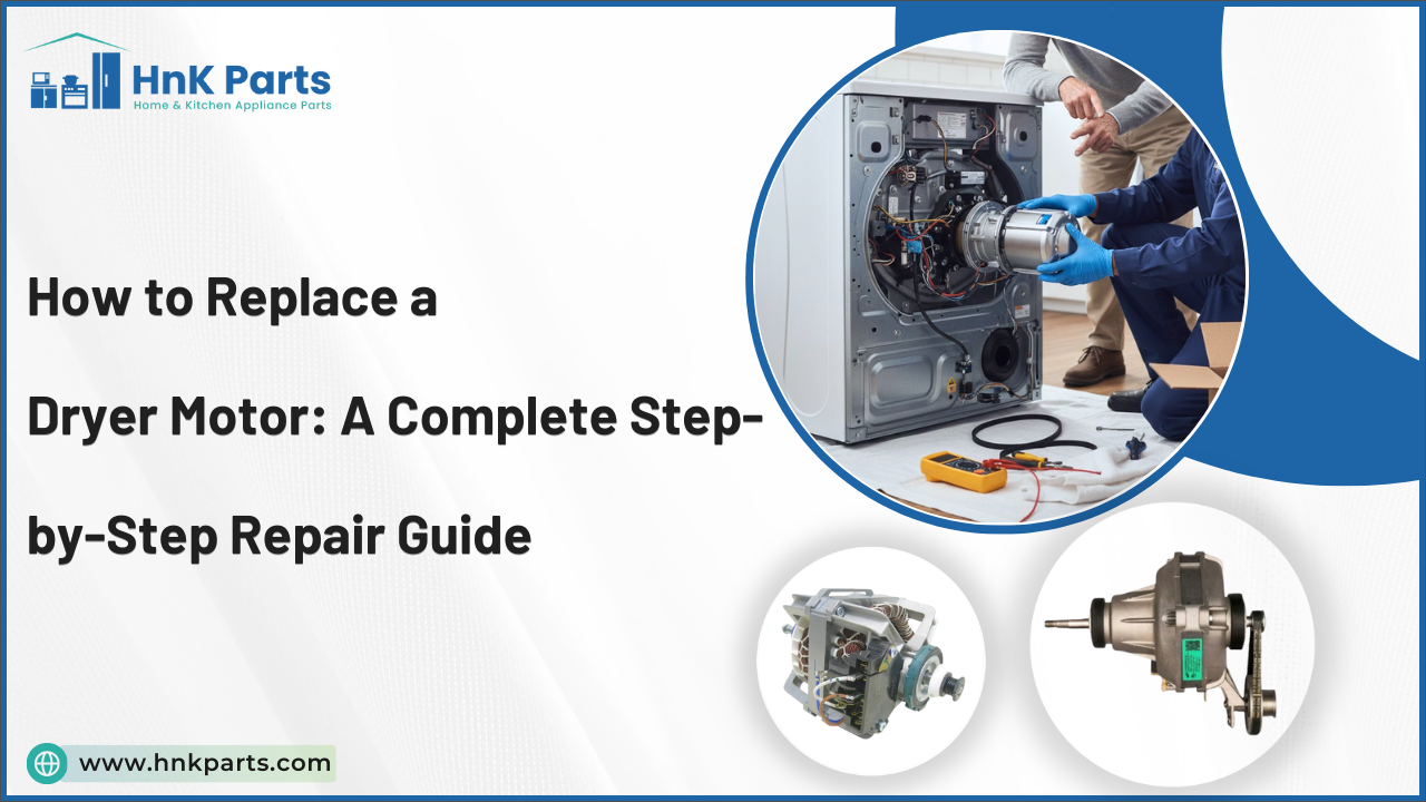 How to Replace a Dryer Motor: A Complete Step-by-Step Repair Guide-HnK Parts