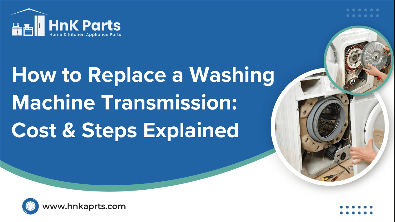 How to Replace a Washing Machine Transmission: Cost & Steps Explained-HnKParts