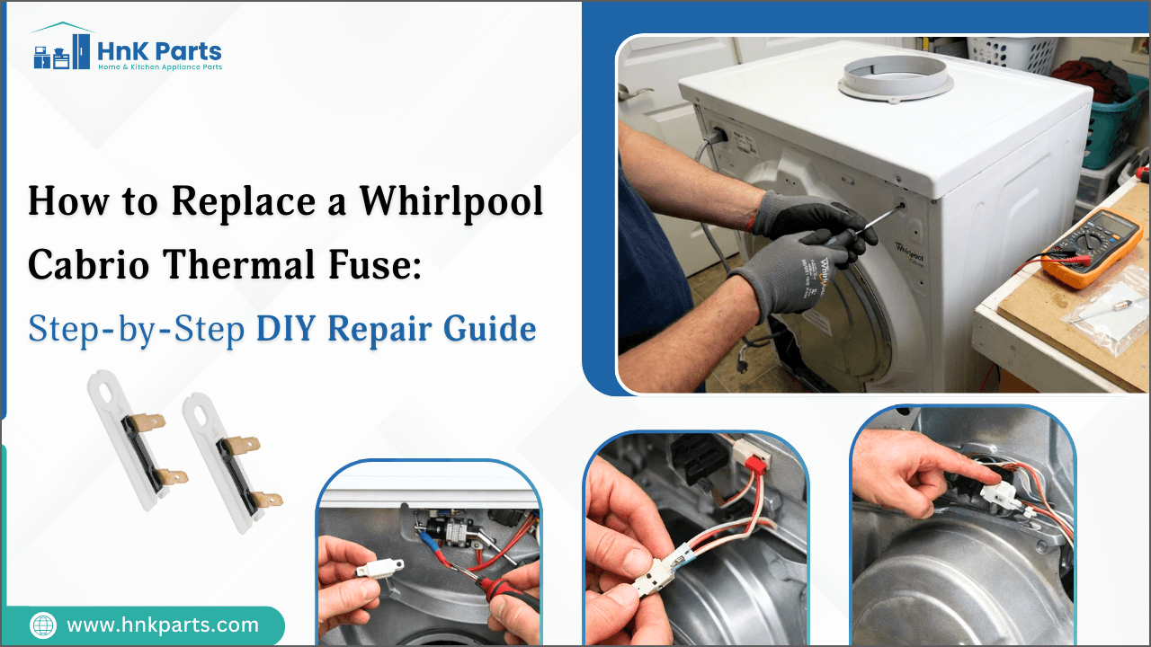 How to Replace a Whirlpool Cabrio Thermal Fuse: Step-by-Step DIY Repair Guide_HnK Parts