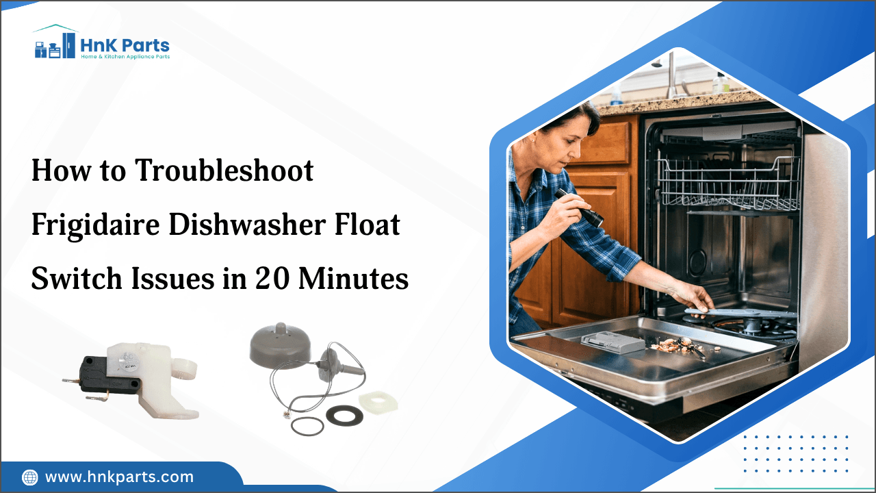 How to Troubleshoot Frigidaire Dishwasher Float Switch Issues in 20 Minutes-HnK Parts