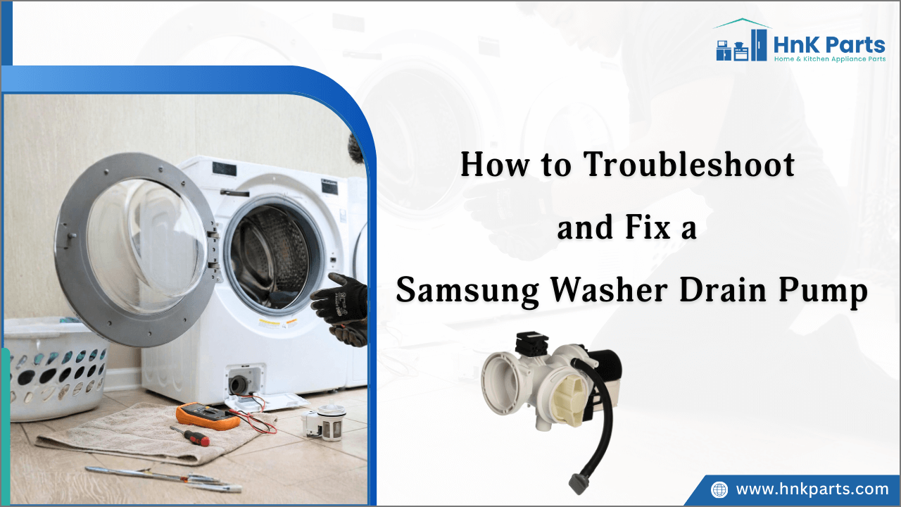 How to Troubleshoot and Fix a Samsung Washer Drain Pump-HnKParts