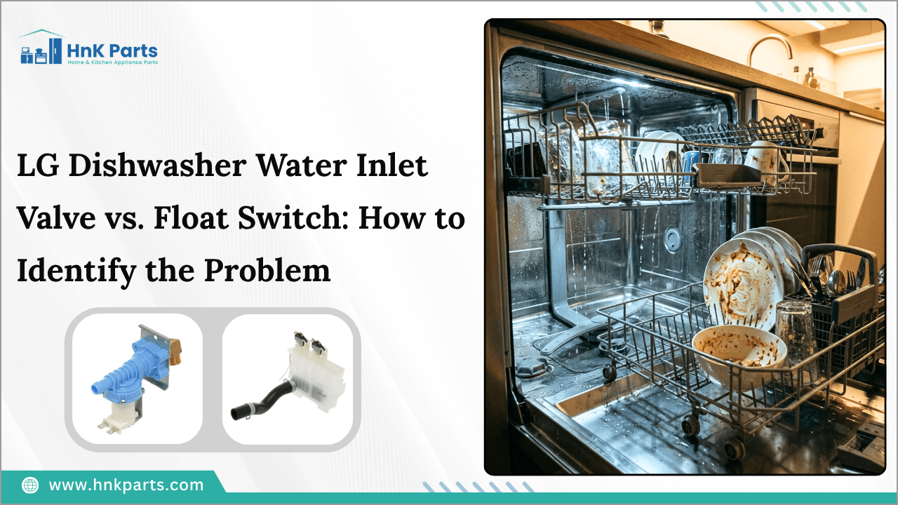 LG Dishwasher Water Inlet Valve vs. Float Switch: How to Identify the Problem-HnKParts