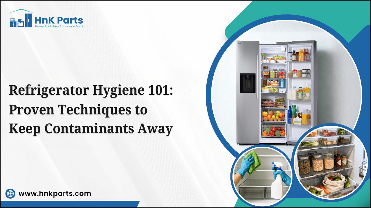 Refrigerator Hygiene 101: Proven Techniques to Keep Contaminants Away-HnKParts