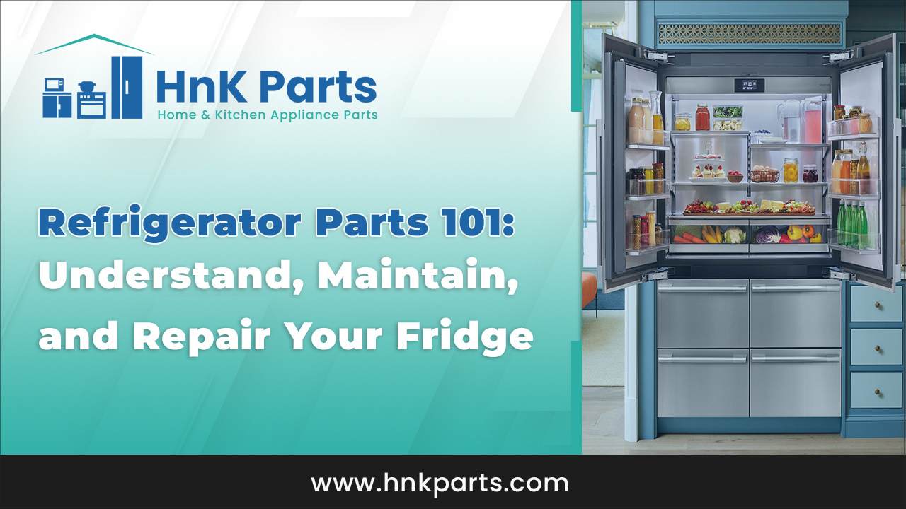 Refrigerator Parts 101 Understand, Maintain, and Repair Your Fridge_HnKParts