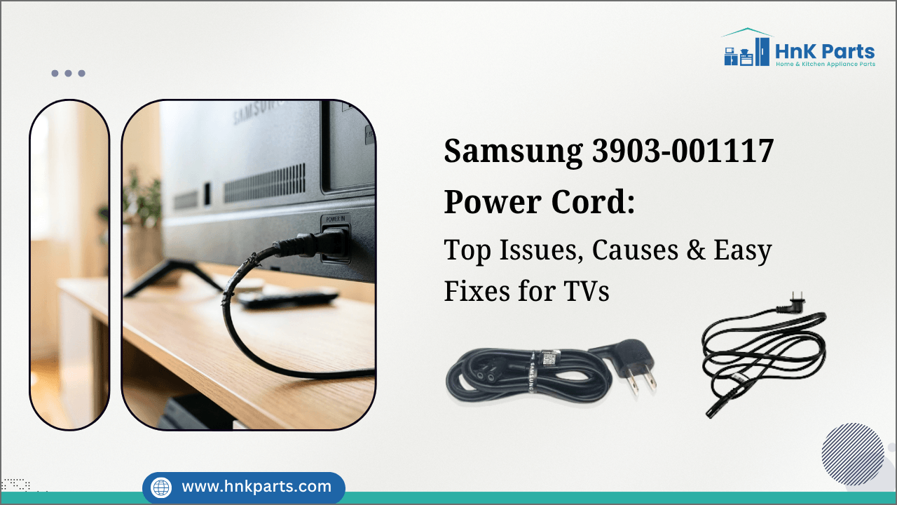 Samsung 3903-001117 Power Cord: Top Issues, Causes & Easy Fixes for TVs-HnK Parts