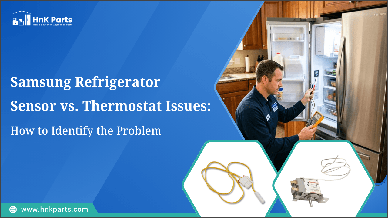 Samsung Refrigerator Sensor vs. Thermostat Issues: How to Identify the Problem-HnKParts