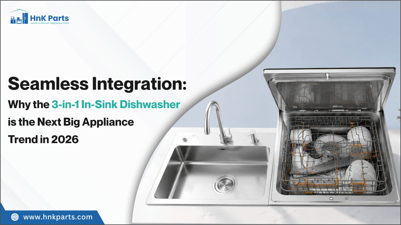 Seamless Integration: Why the 3-in-1 In-Sink Dishwasher Is the Next Big Appliance Trend in 2026-HnK Parts