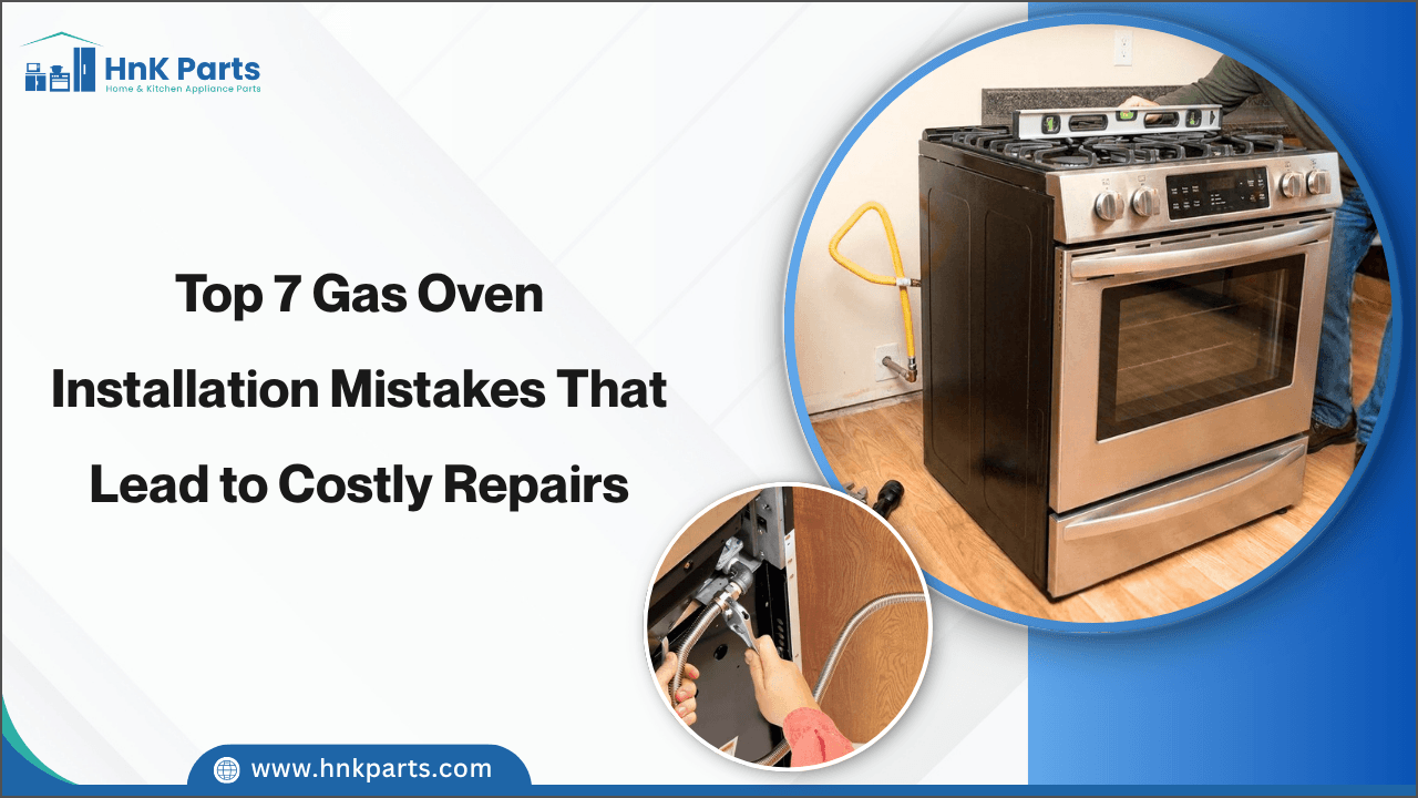 Top 7 Gas Oven Installation Mistakes That Lead to Costly Repairs-HnK Parts