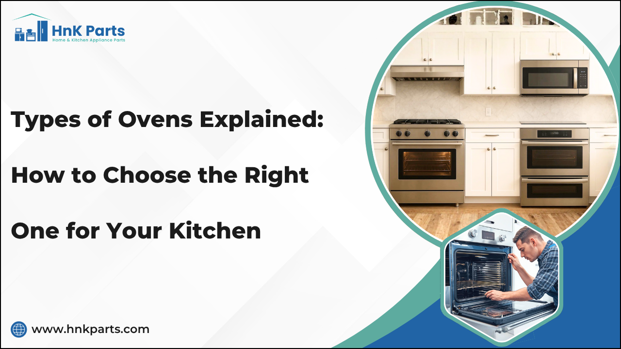 Types of Ovens Explained: How to Choose the Right One for Your Kitchen- HnK Parts