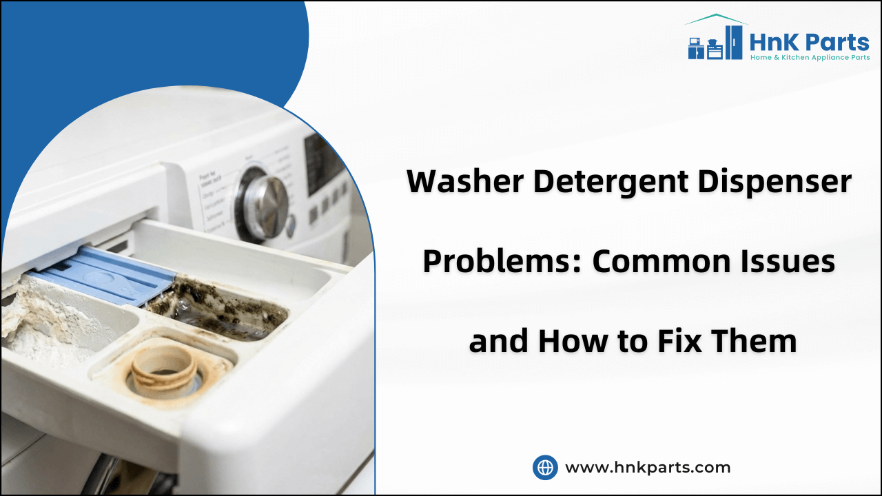Washer Detergent Dispenser Problems: Common Issues and How to Fix Them-HnKParts