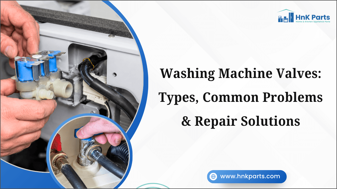 Washing Machine Valves: Types, Common Problems & Repair Solutions-HnKParts