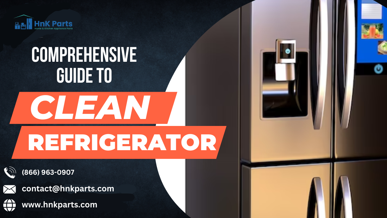 Guide to clean refrigerator - HnK Parts