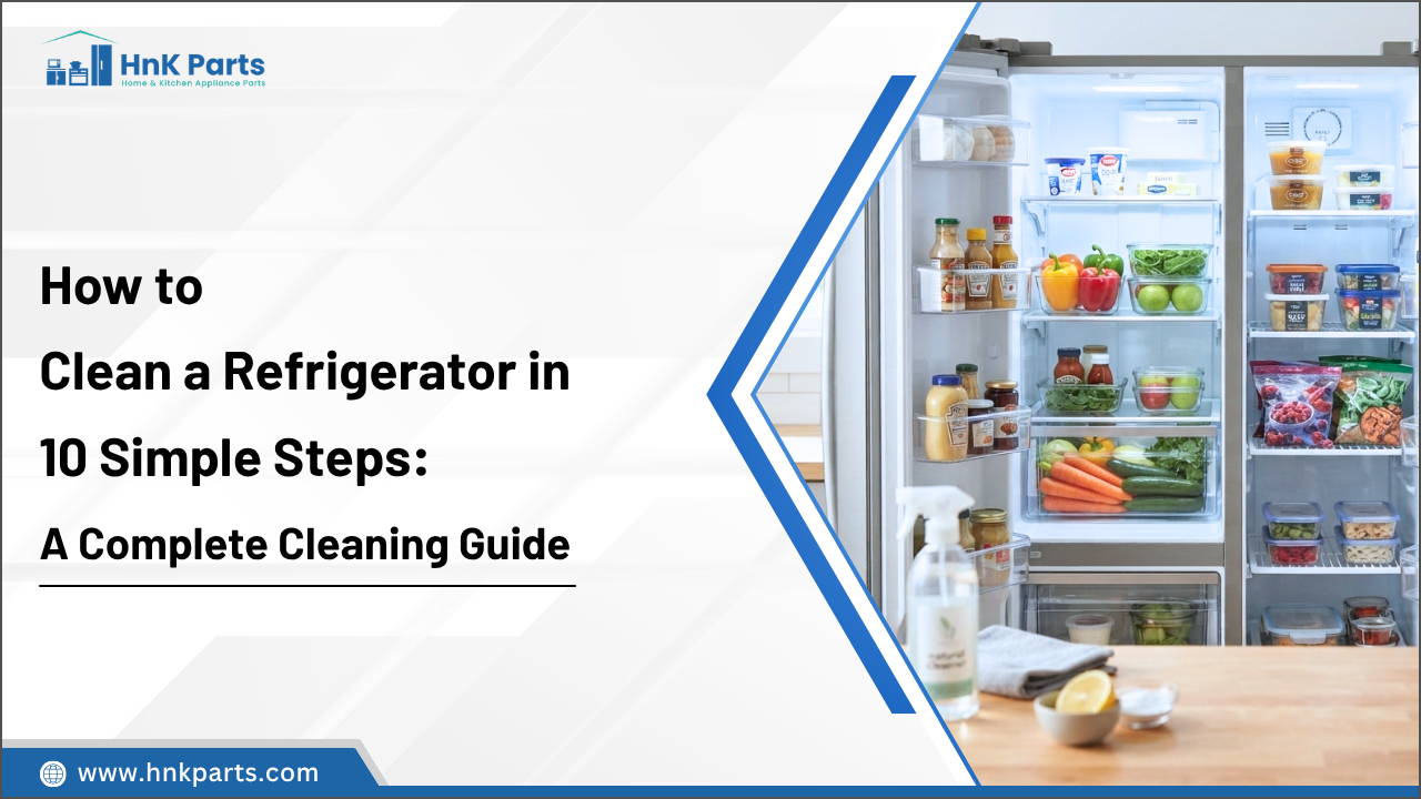 How to Clean a Refrigerator in 10 Simple Steps: A Complete Cleaning Guide
