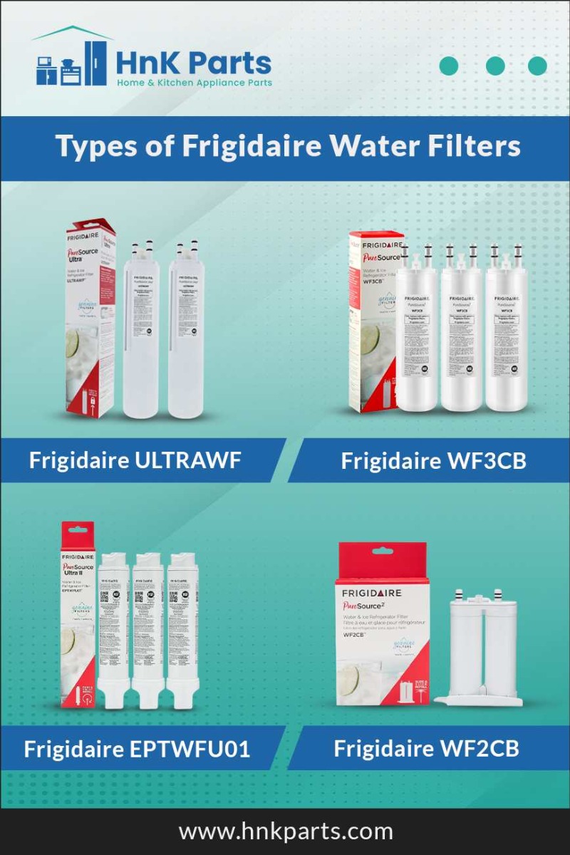  Types of Frigidaire Water Filters_HnkParts