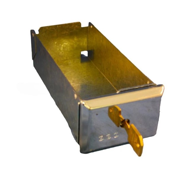 ESD 71630-XD Coin Box 7.8" x 3.6" x 2.4"