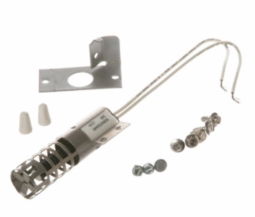 General Electric WB2X9154 Range Oven Igniter- Round 8" Leads