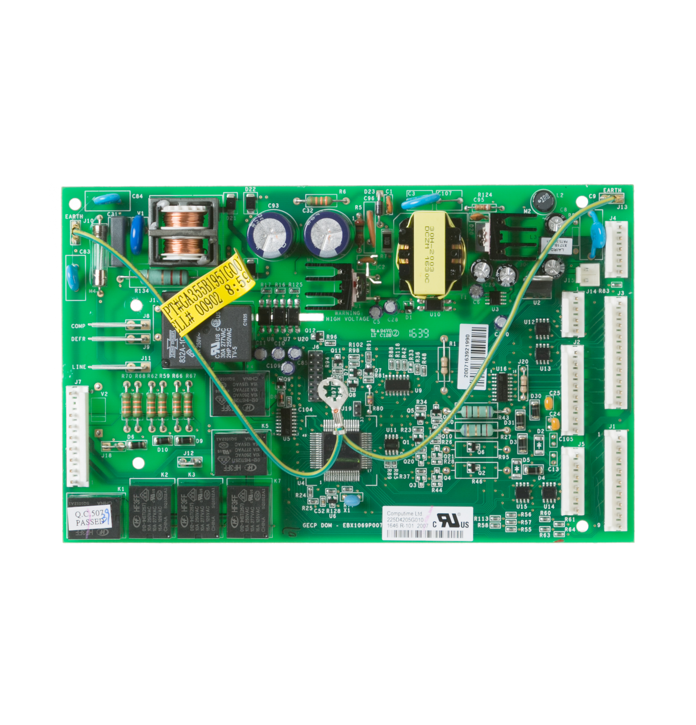 General Electric WR55X26586 Refrigerator Main Control Board Assembly