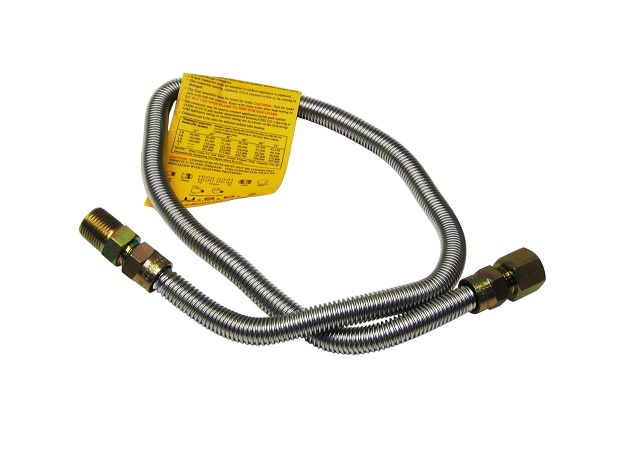 USD Products 200-3132-36 Gas Connector SS 1/2" OD 3/8"